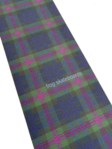 FROG SKATEBOARDS - Midnight Plaid Griptape "Purple"