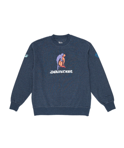 DANCER - Fainting Crewneck "Heather Navy"