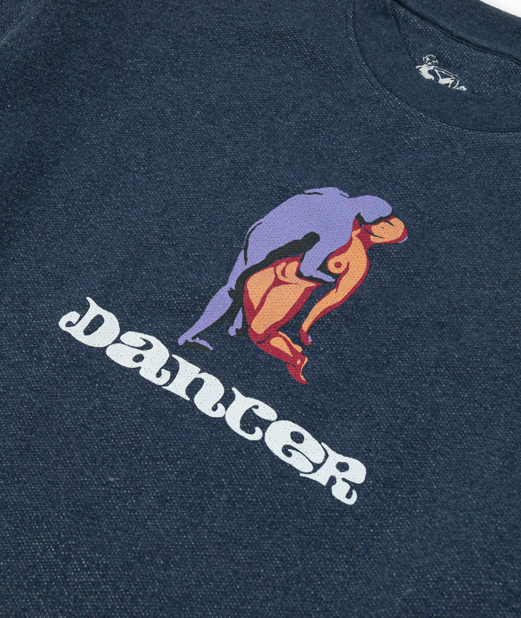 DANCER - Fainting Crewneck "Heather Navy"