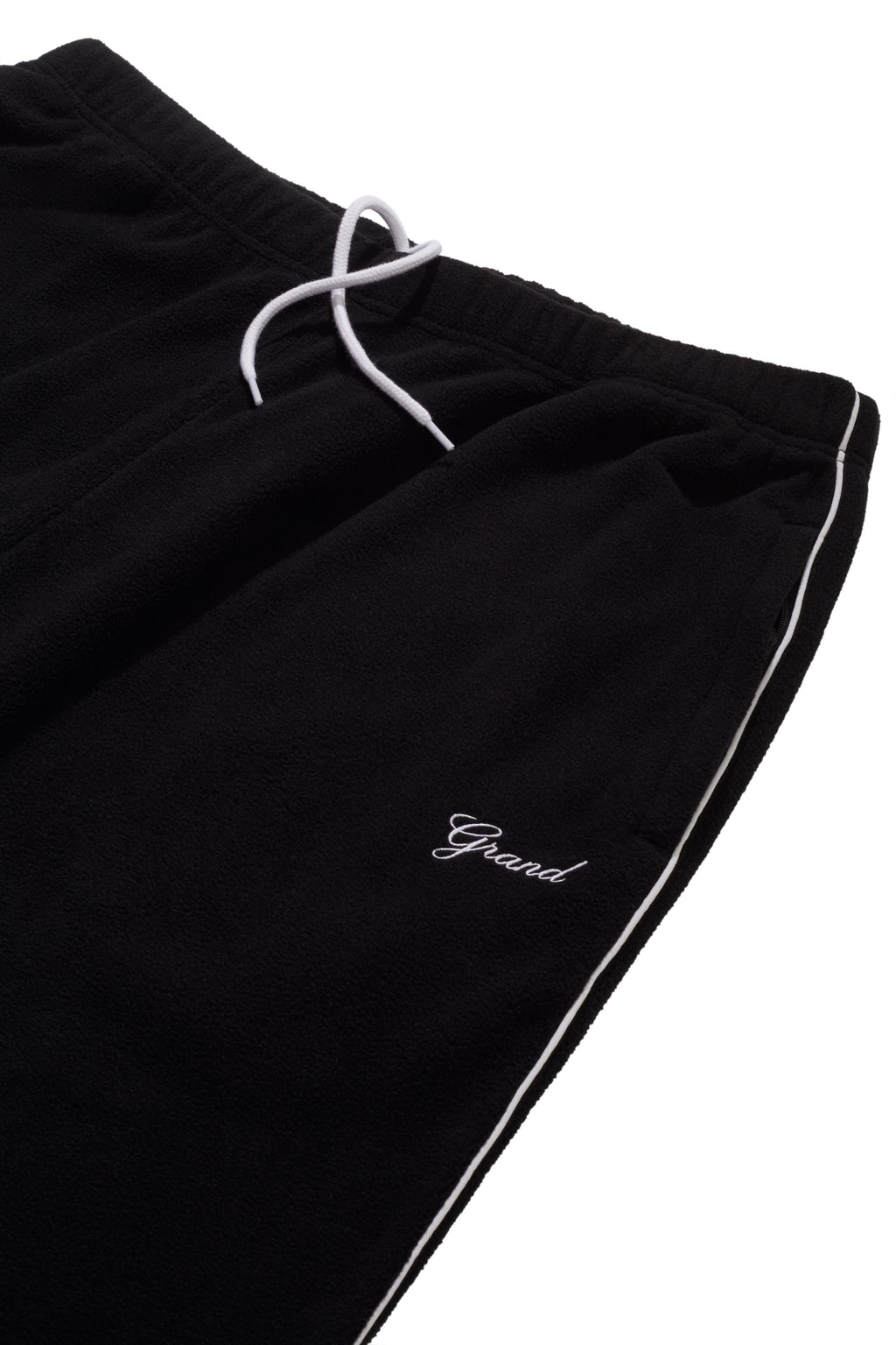 GRAND COLLECTION - Micro Fleece Pant "Black"