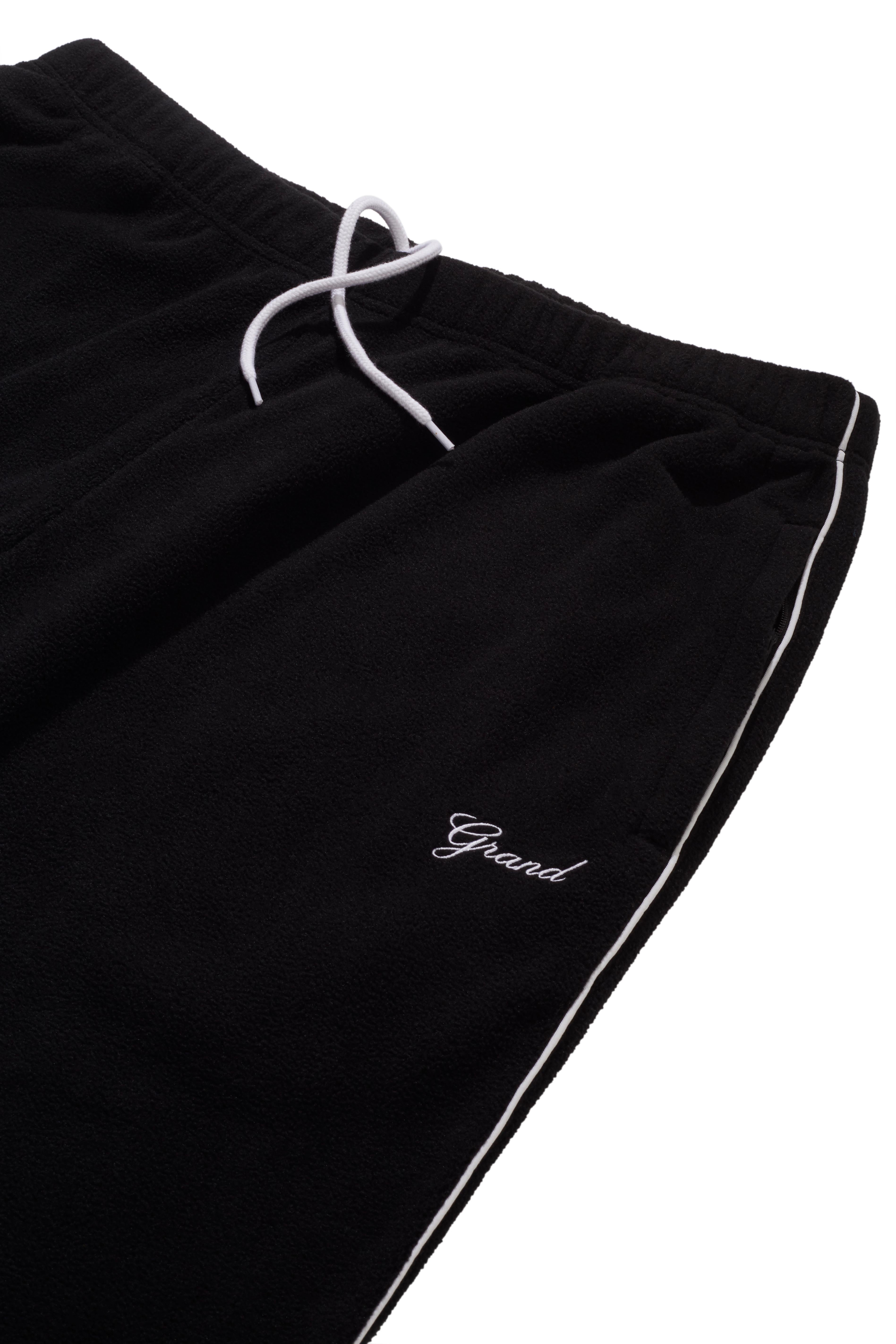 GRAND COLLECTION - Micro Fleece Pant "Black"