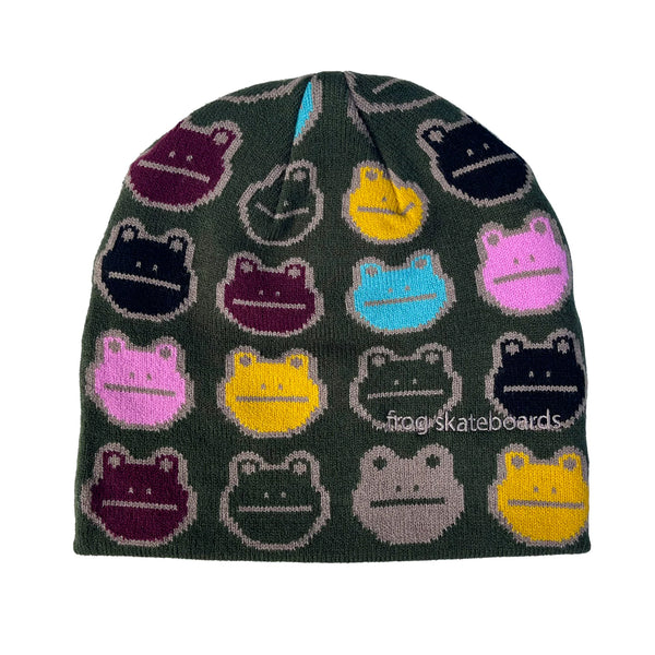 FROG SKATEBOARDS - Frog Nation Beanie "Green"