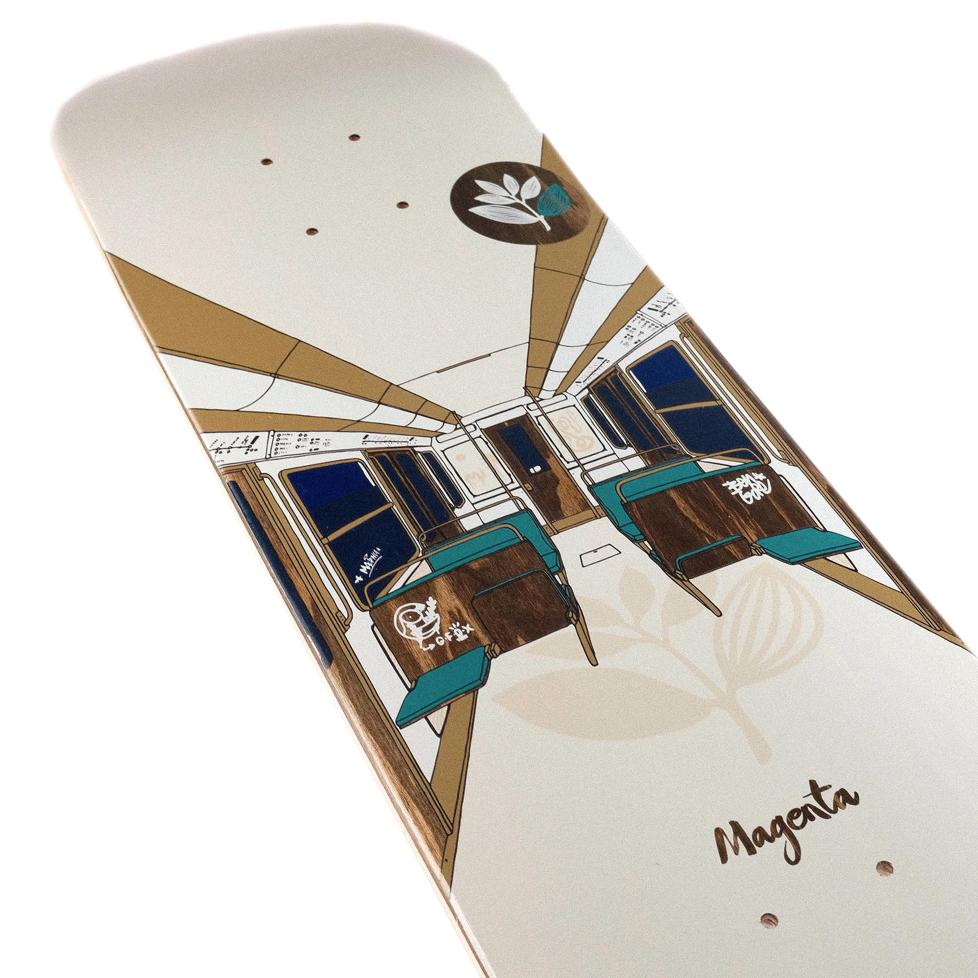 MAGENTA SKATEBOARDS - GLEN FOX & BEN GORE METRO SERIES 8.125"
