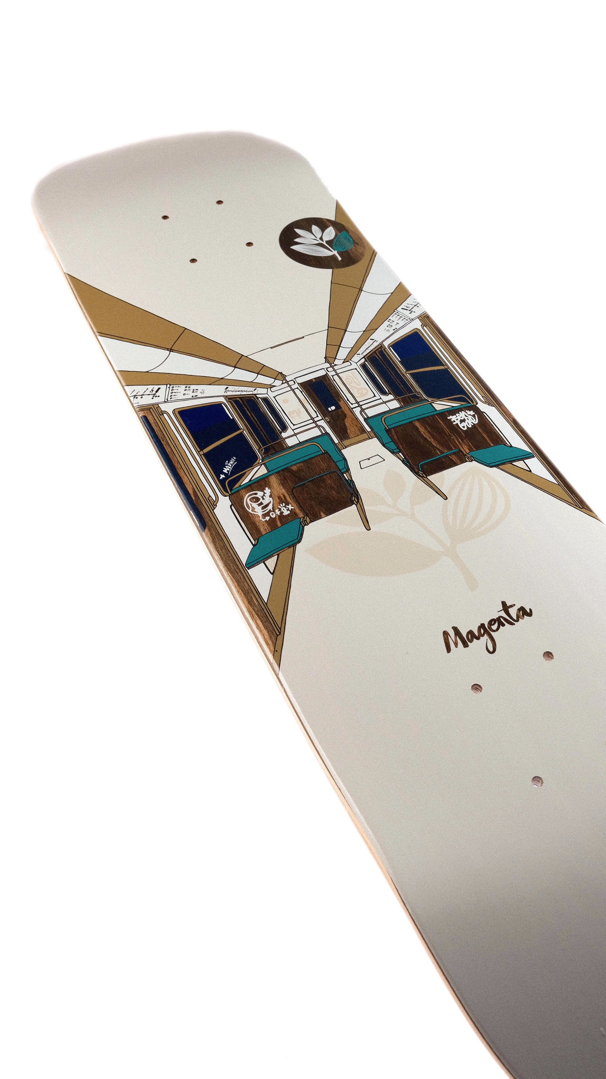 MAGENTA SKATEBOARDS - GLEN FOX & BEN GORE METRO SERIES 8.125"