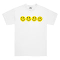 LIMOSINE - GLITTER SMILE TEE "White"
