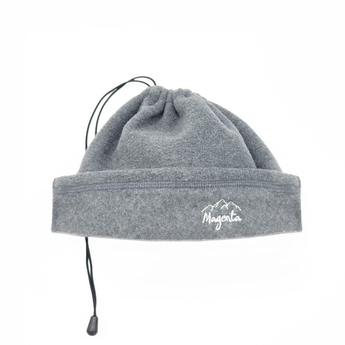 MAGENTA SKATEBOARDS − CONVERTIBLE FLEECE BEANIE "Grey"