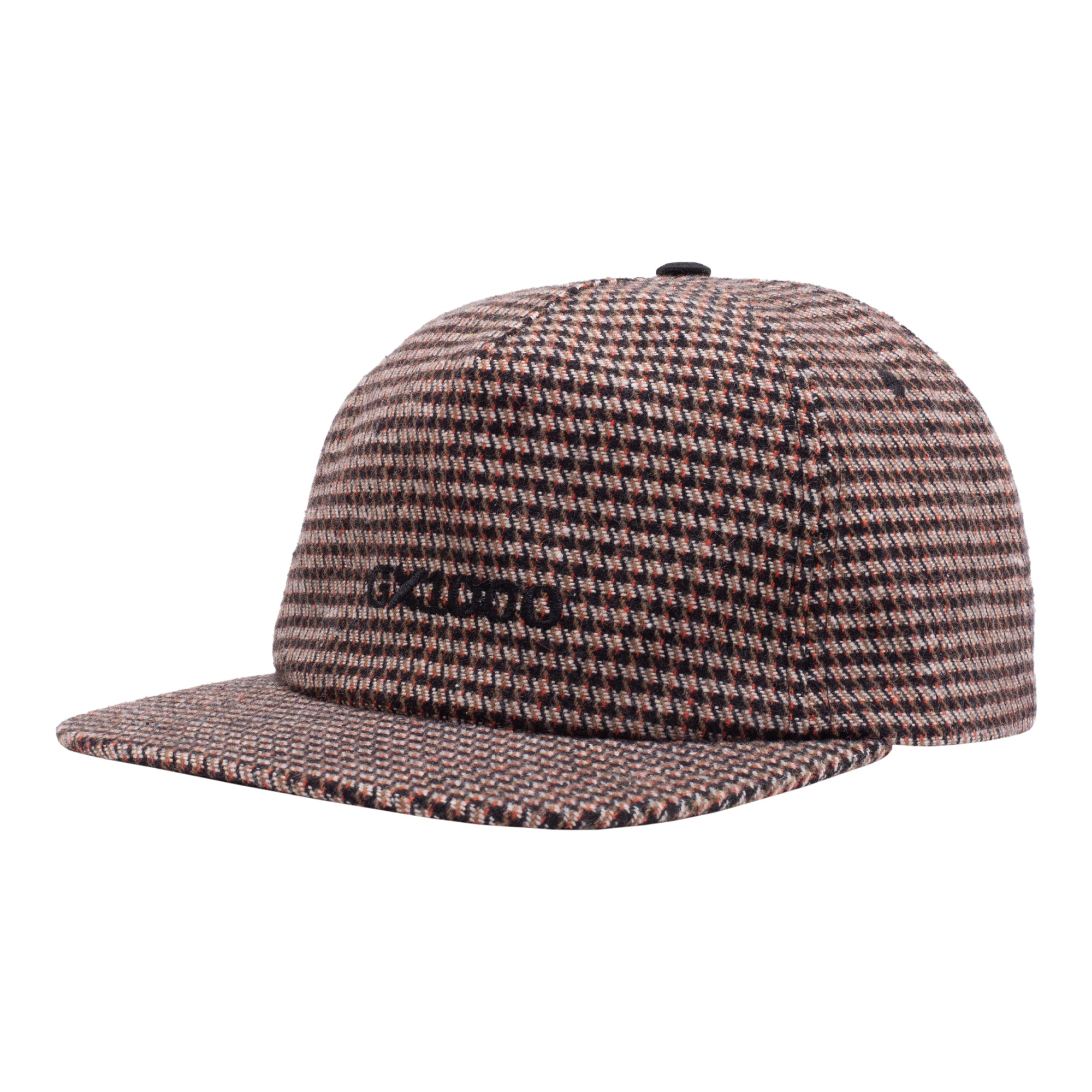 GX1000 - Mini Og Logo Hat "Houndstooth Brown"