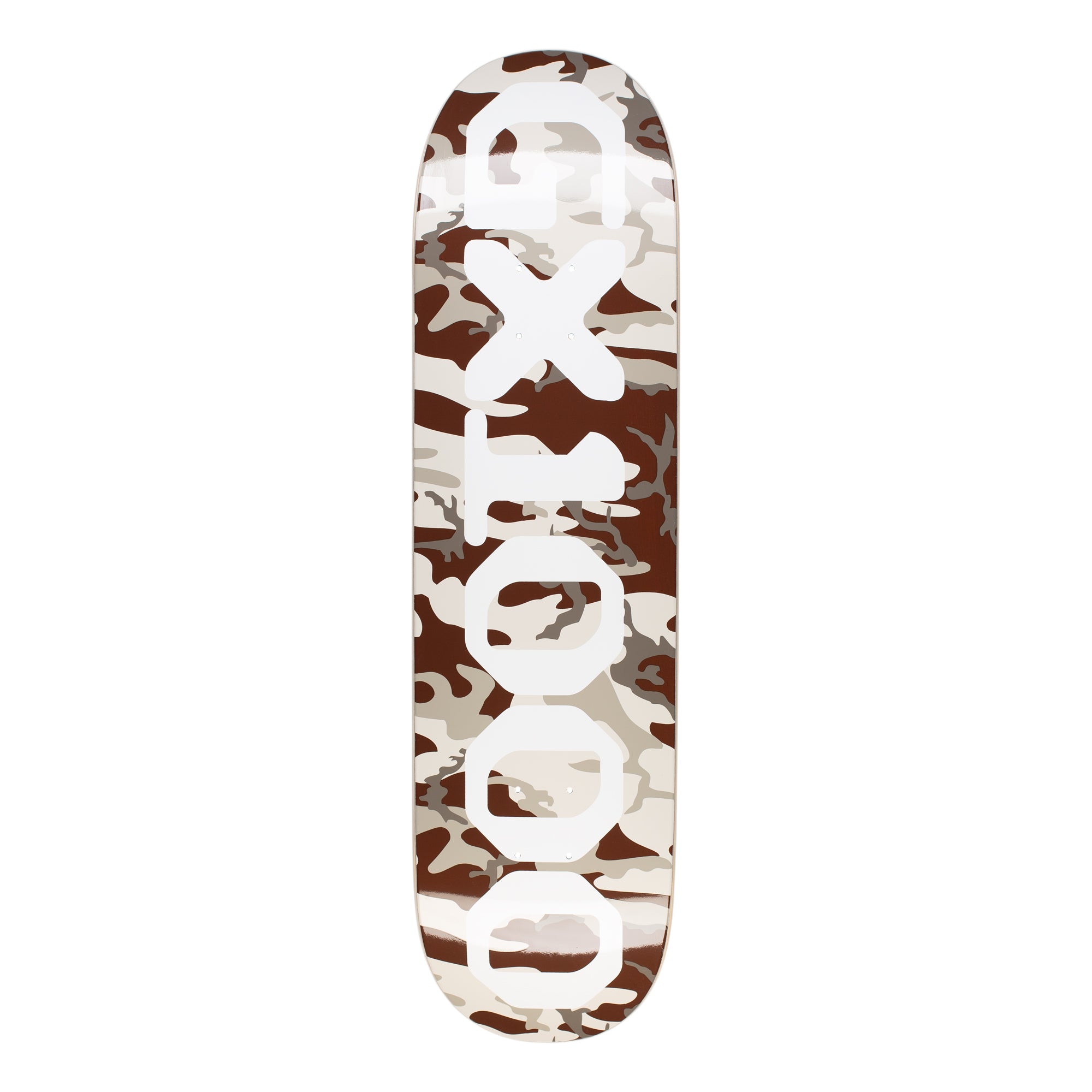 GX1000 - Og Logo Camo Deck - White 8.375"