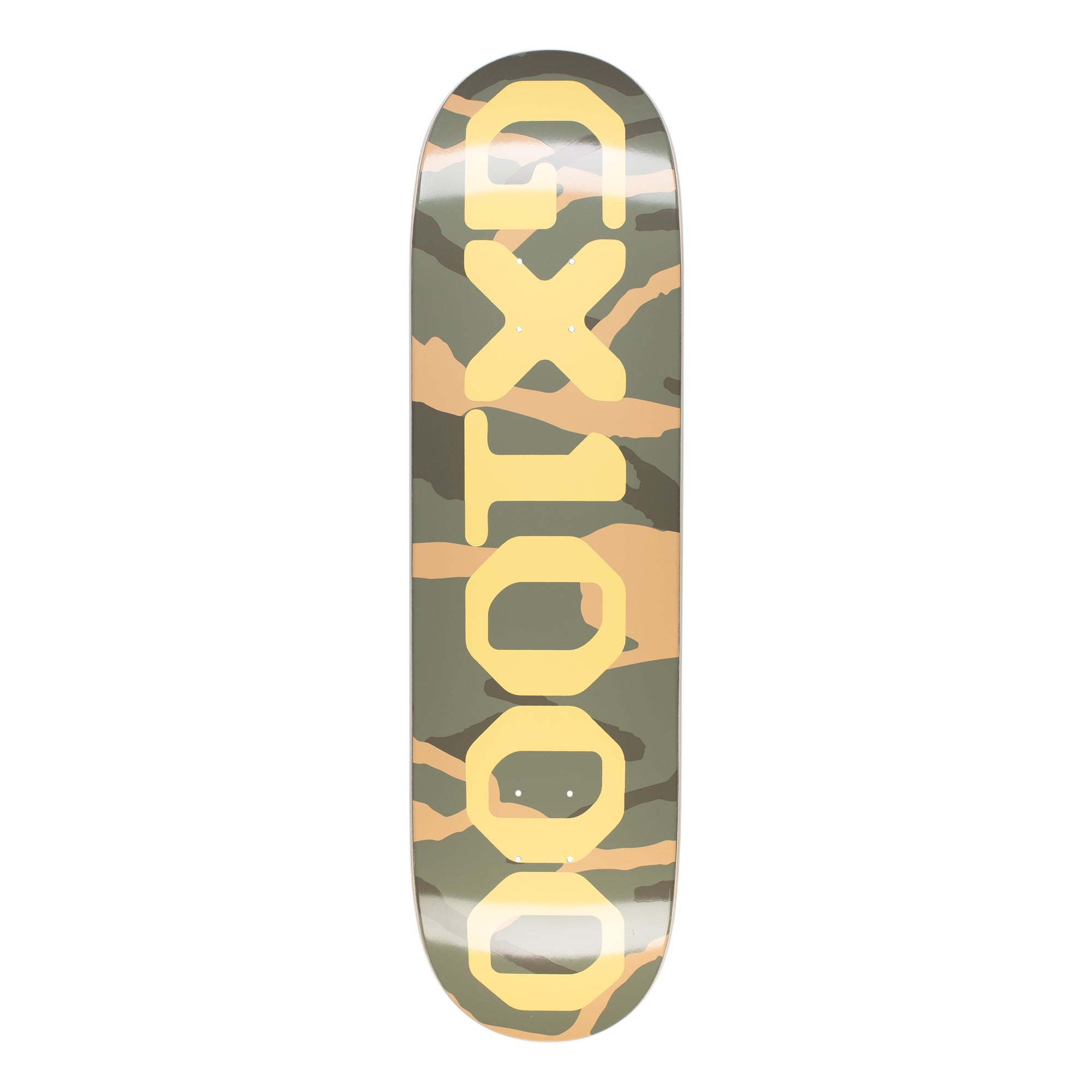 GX1000 - Og Logo Camo Deck - Yellow 8.5"
