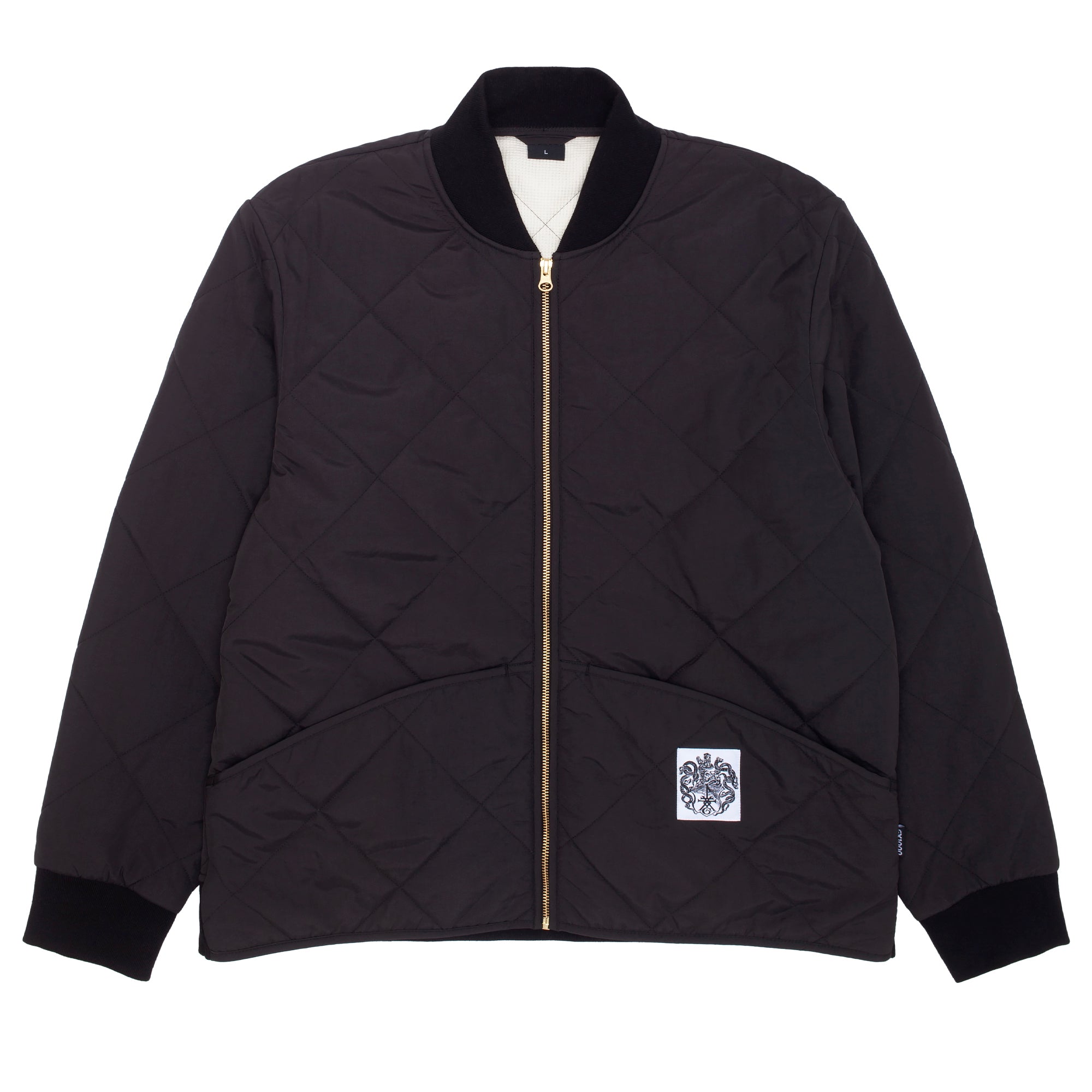 GX1000 - Quilted Mechanic Jacket "Black"