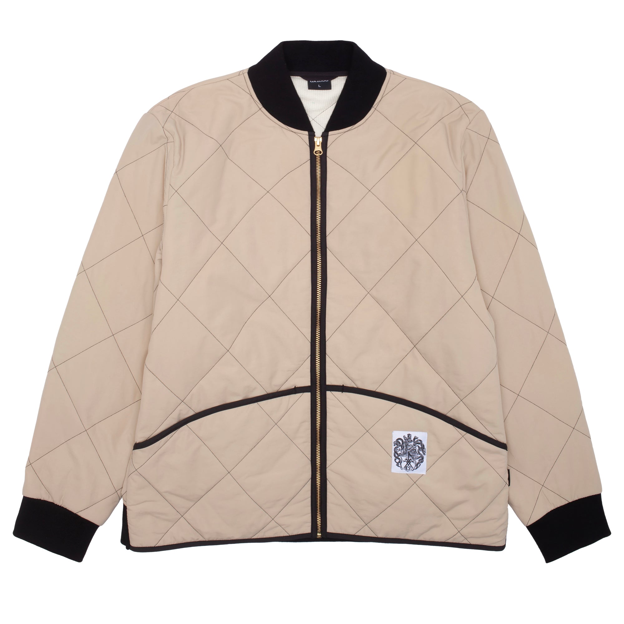 GX1000 - Quilted Mechanic Jacket "Creme"