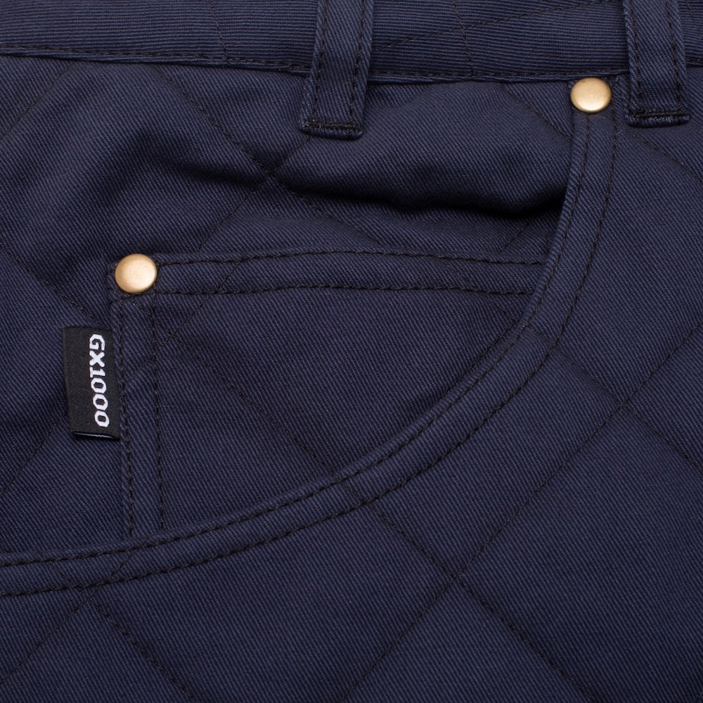 GX1000 - Baggy Quilted Pant "Navy"