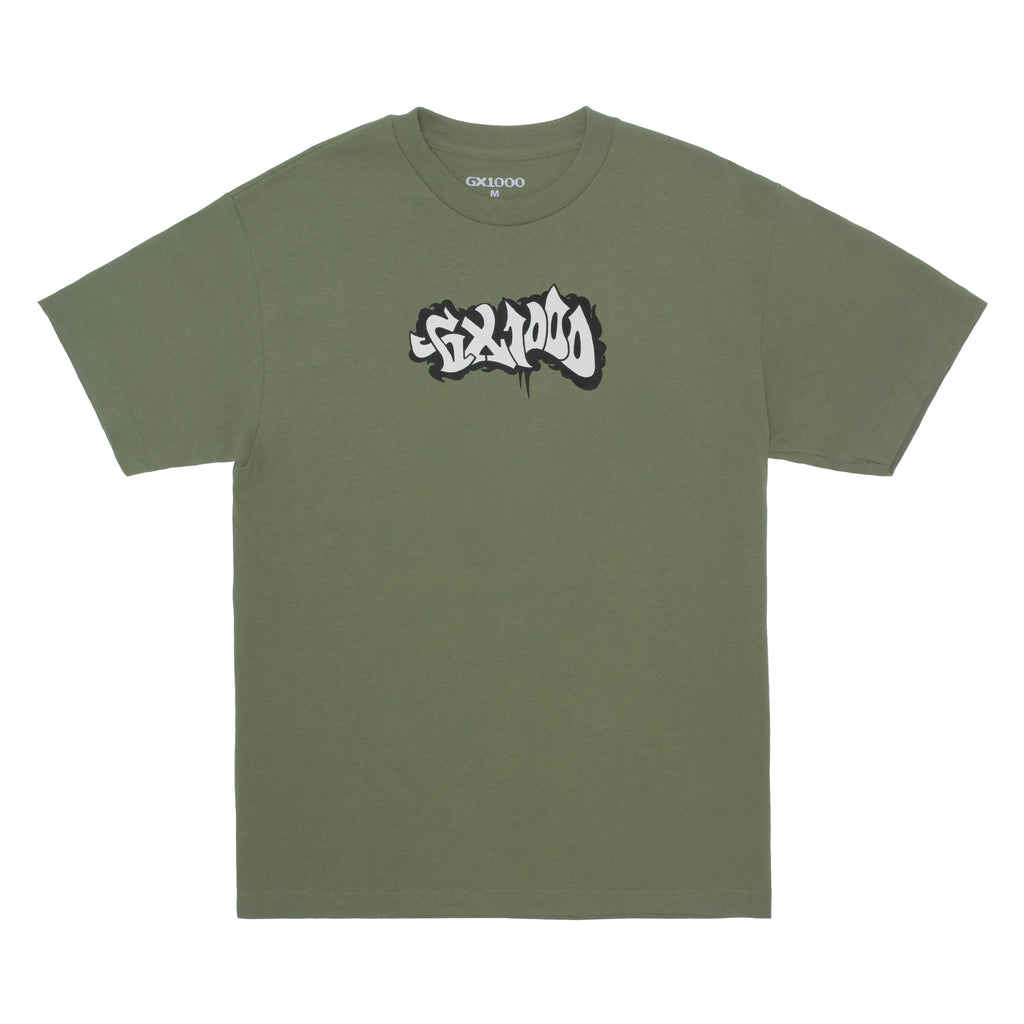 GX1000 - Throwie Tee "Military Green"