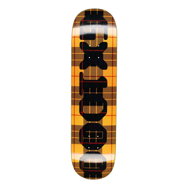 GX1000 - OG Logo Tartan - Yellow 8.25"