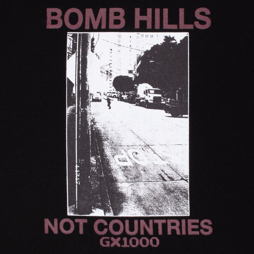 GX1000 - Bomb Hills Not Countries Hoodie "Black"