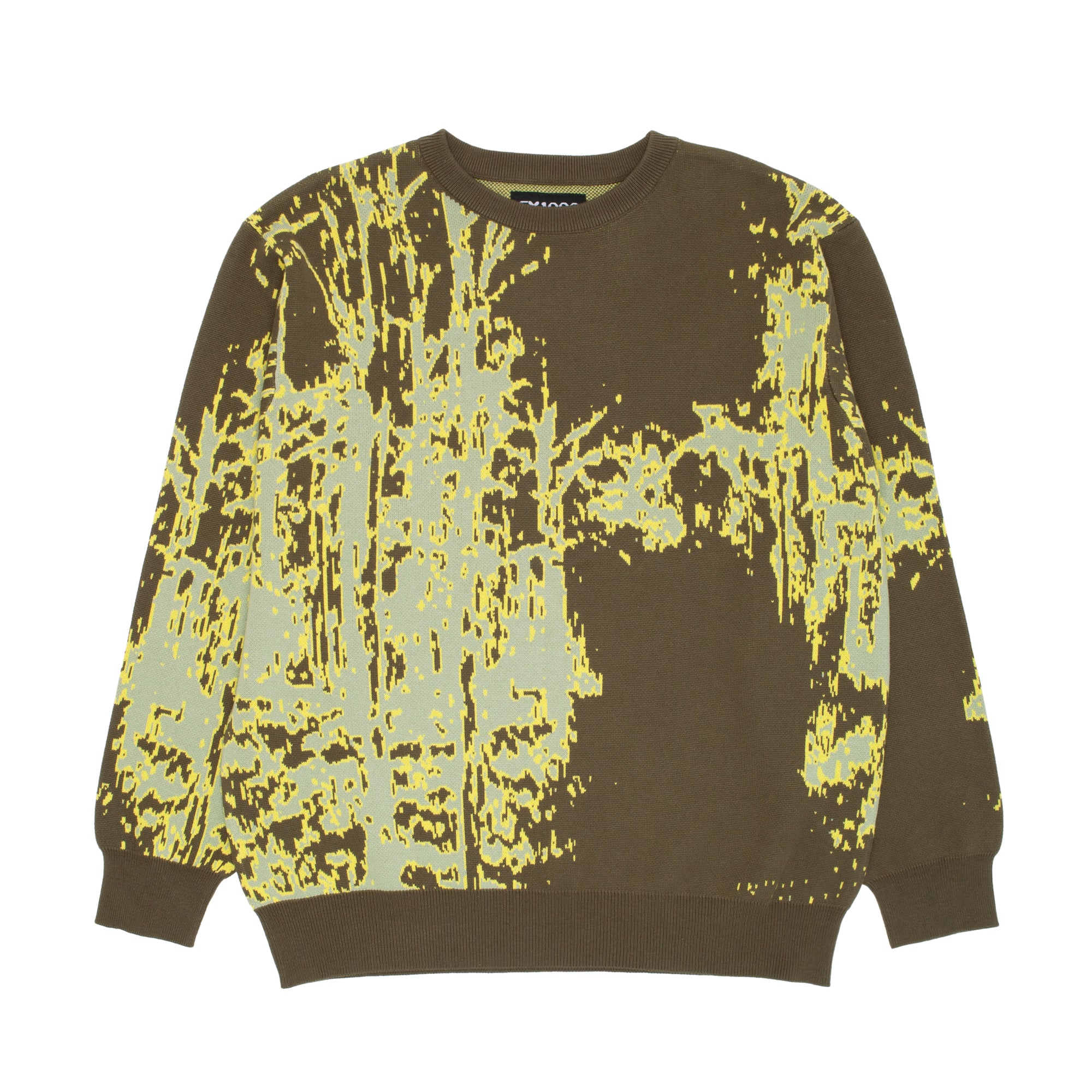 GX1000 - Forest Jacquard Knit Sweater "Brown"