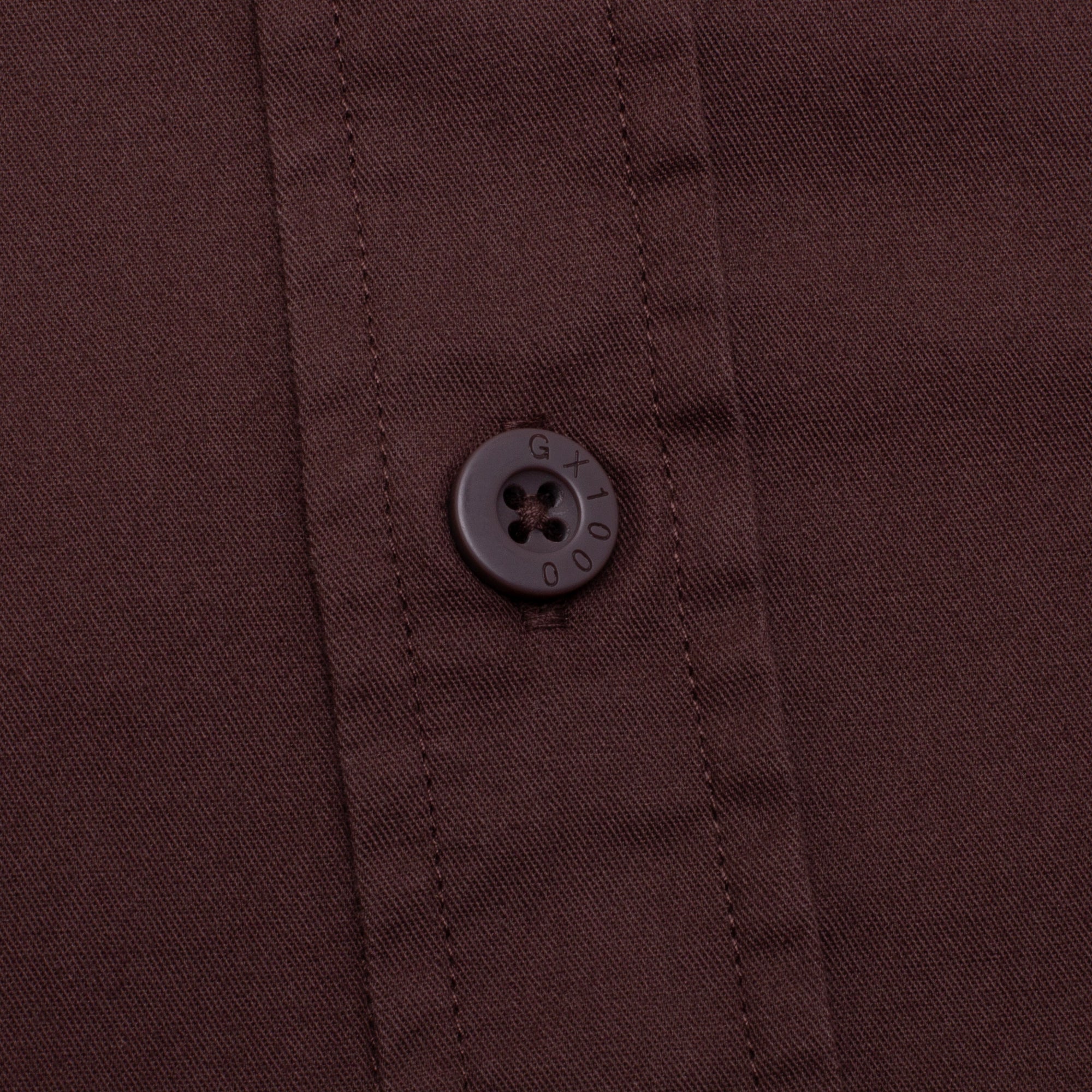 GX1000 - Big Pocket SS Button Down "Brown"