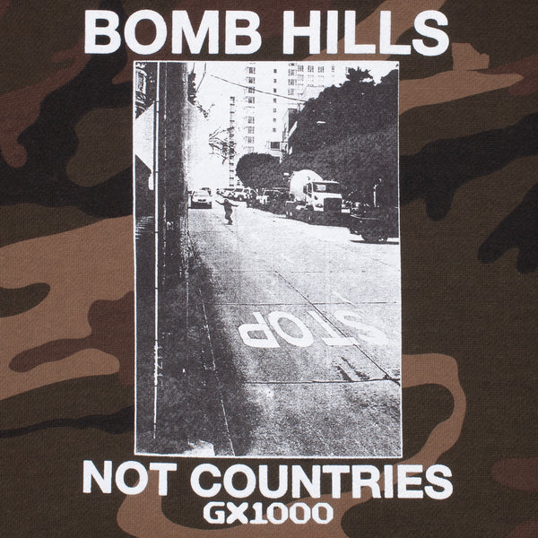 GX1000 - Bomb Hills Hoodie "Camo"