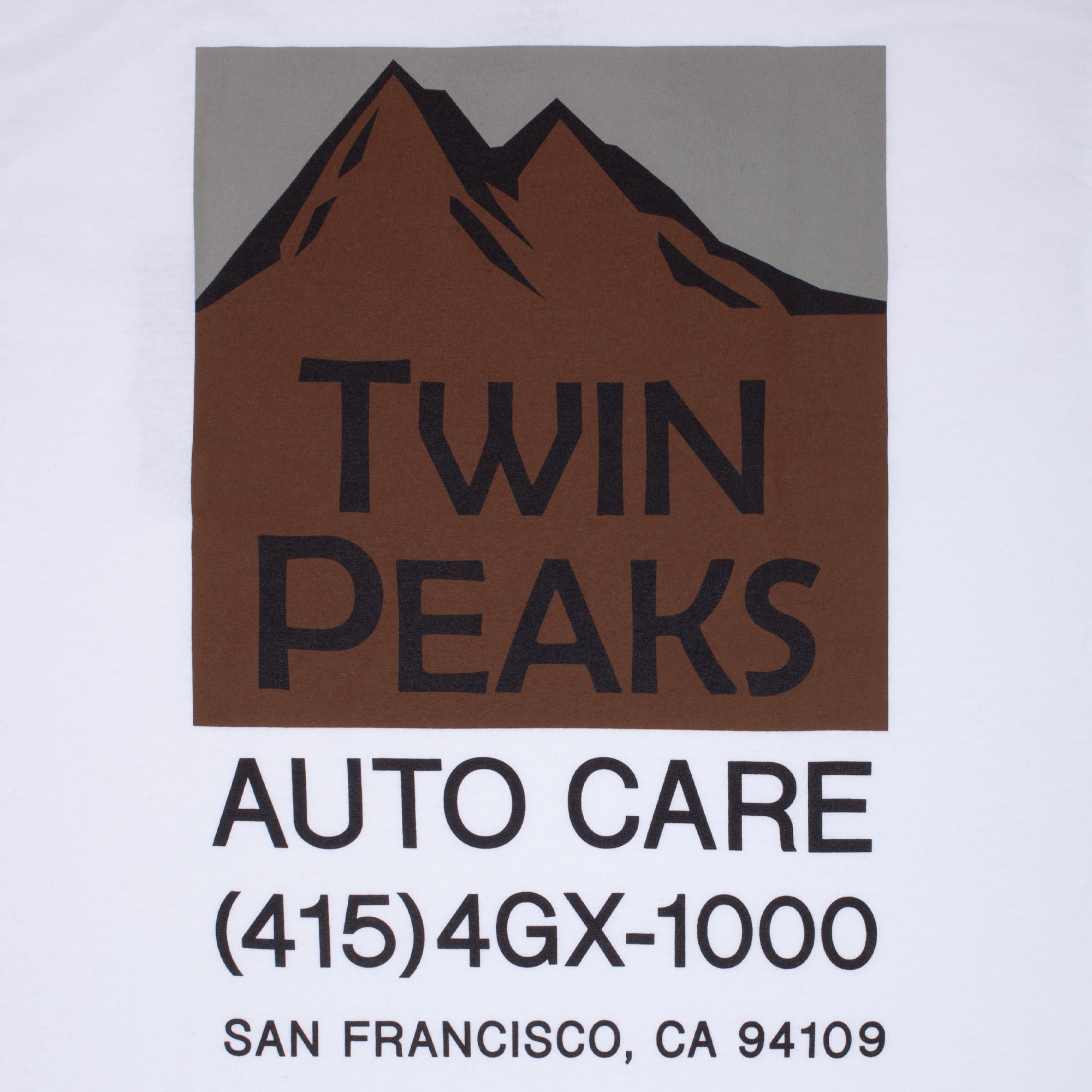 GX1000 - Twin Peaks Tee "White"