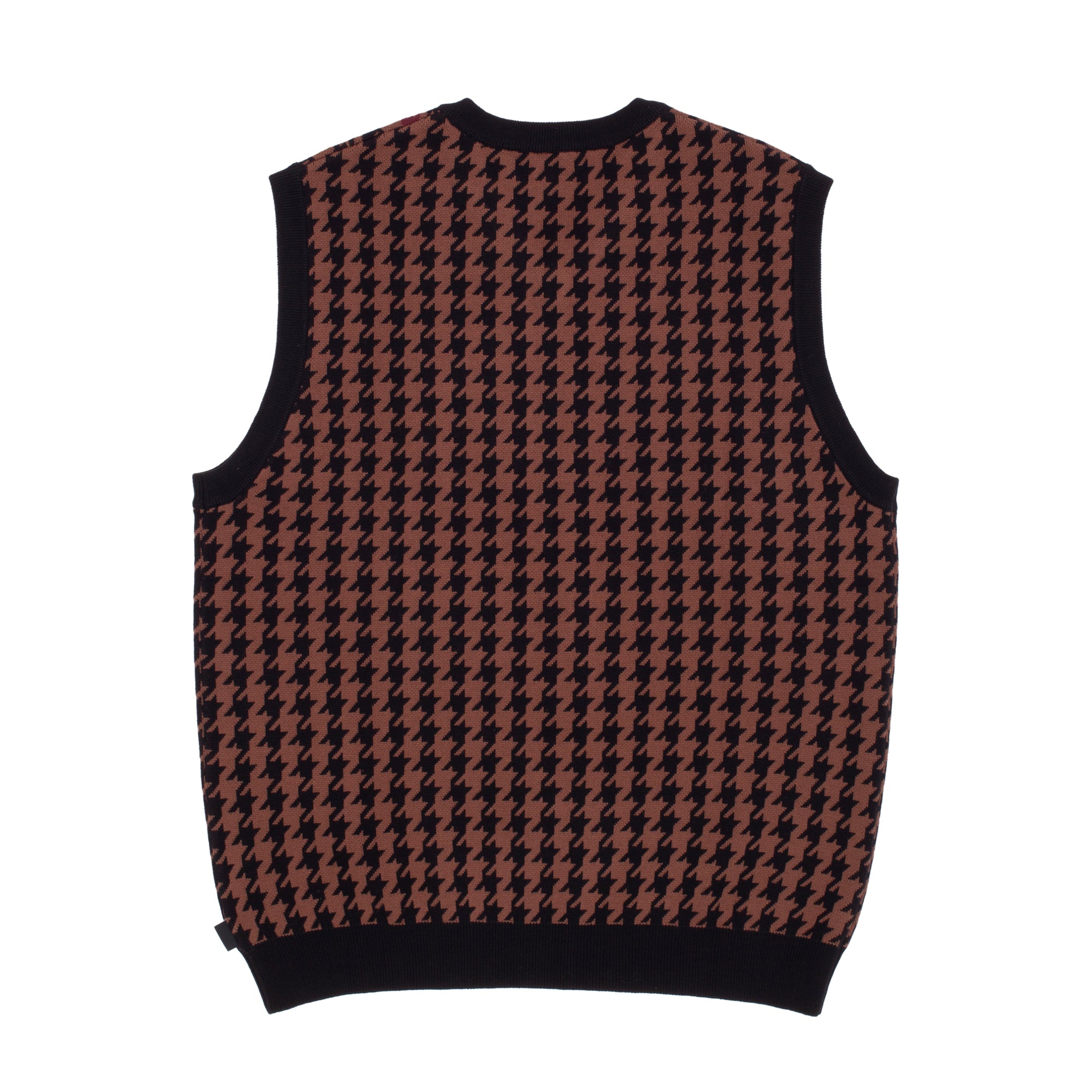 GX1000 - Jacquard Knit Vest "Brown"