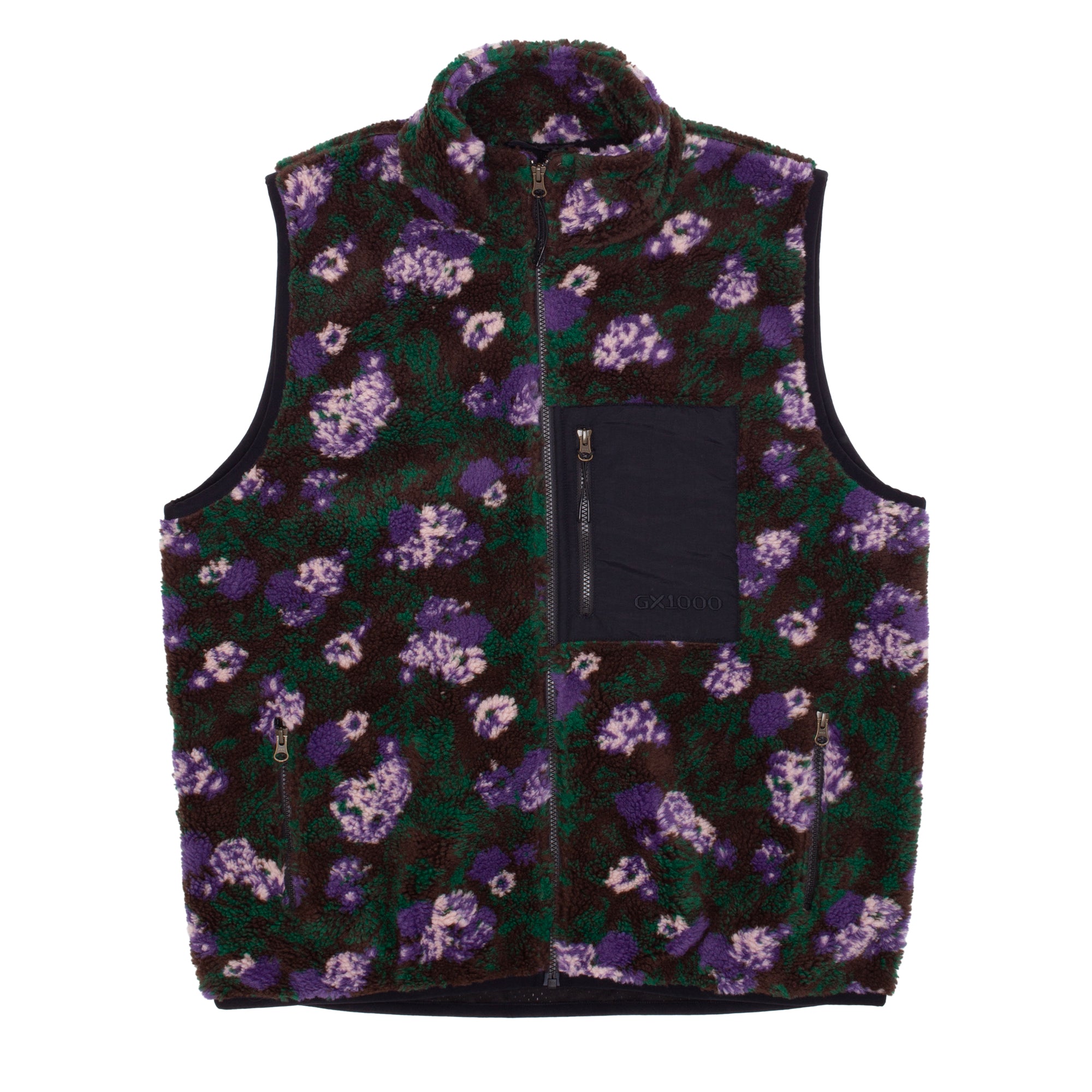 GX1000 - Sherpa Vest "Floral"