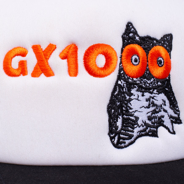 GX1000 - OWL Trucker Hat "Black / White"
