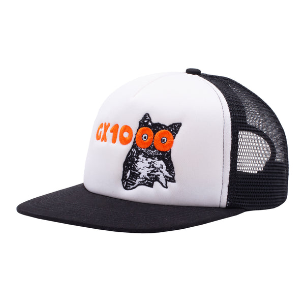 GX1000 - OWL Trucker Hat "Black / White"