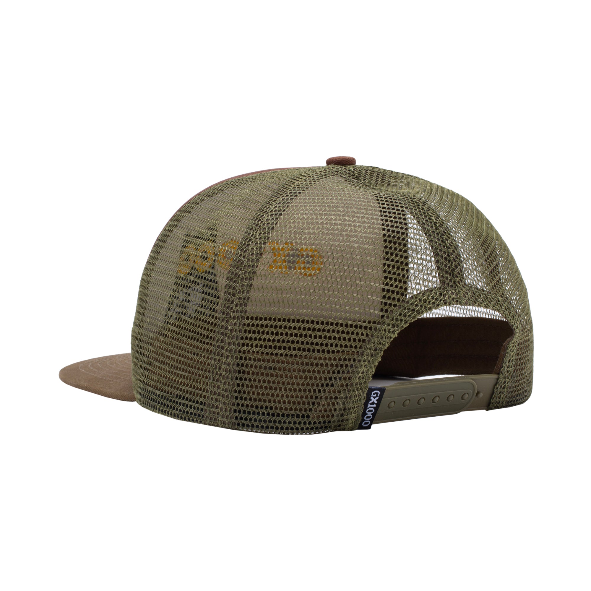 GX1000 - OWL Trucker Hat "Brown / Green"