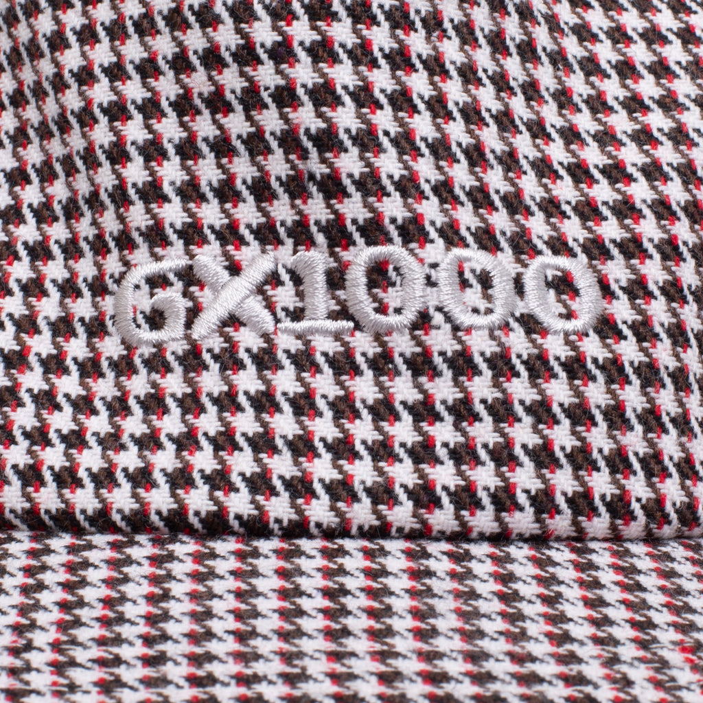 GX1000 - Mini Og Logo Hat "Houndstooth White"