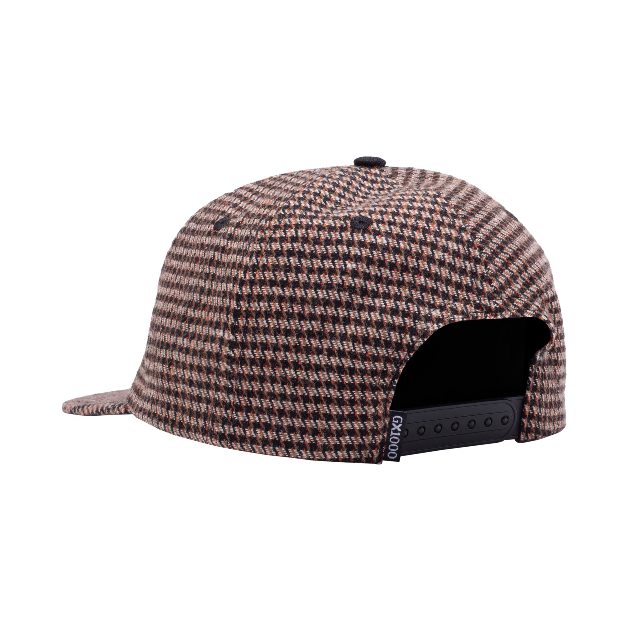 GX1000 - Mini Og Logo Hat "Houndstooth Brown"