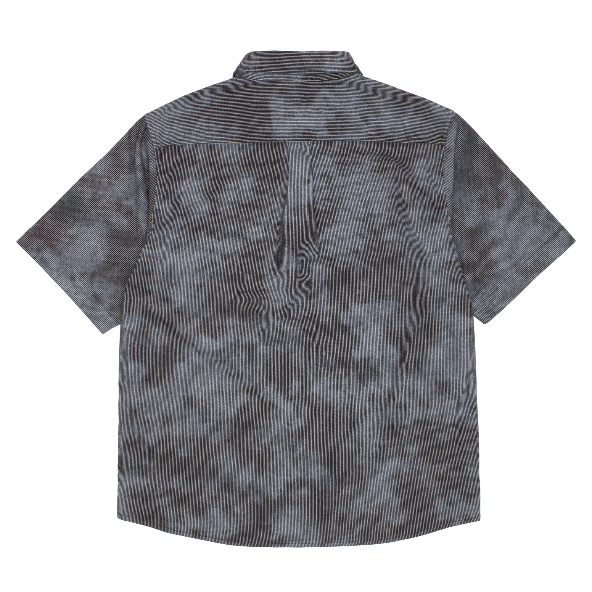 GX1000 - Short Sleeve Button Down "Over Dyed / Bleach Spots"