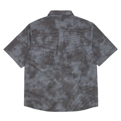 GX1000 - Short Sleeve Button Down "Over Dyed / Bleach Spots"