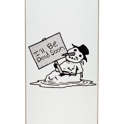 GX1000 - Snowman Deck "White" 8.25"