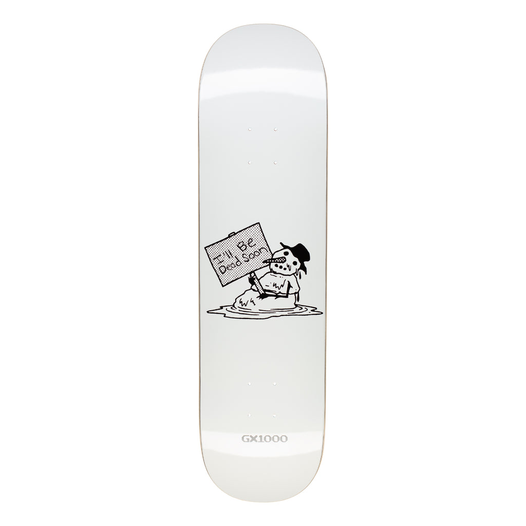 GX1000 - Snowman Deck "White" 8.25"