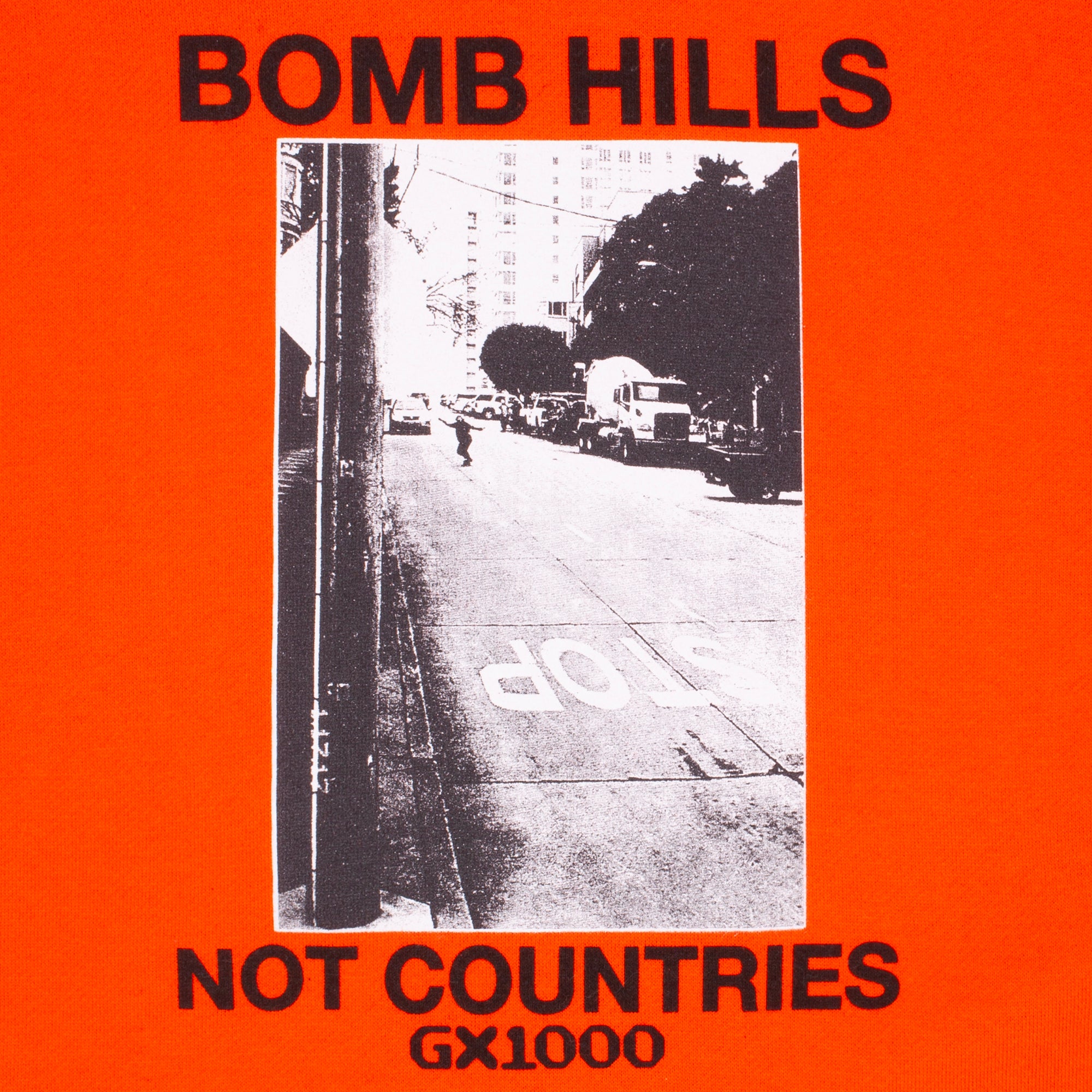 GX1000 - BOMB HILLS HOODIE "Orange"