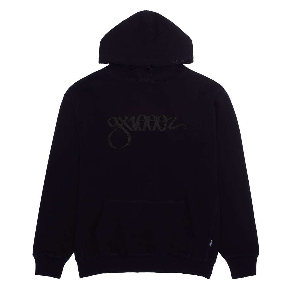 GX1000 - Script Hoodie "Black"