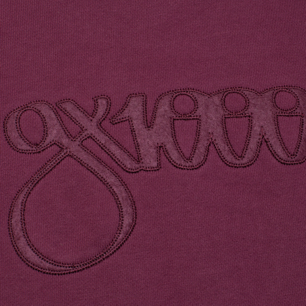 GX1000 - Script Hoodie "Plum"
