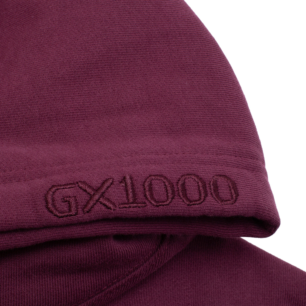 GX1000 - Script Hoodie "Plum"