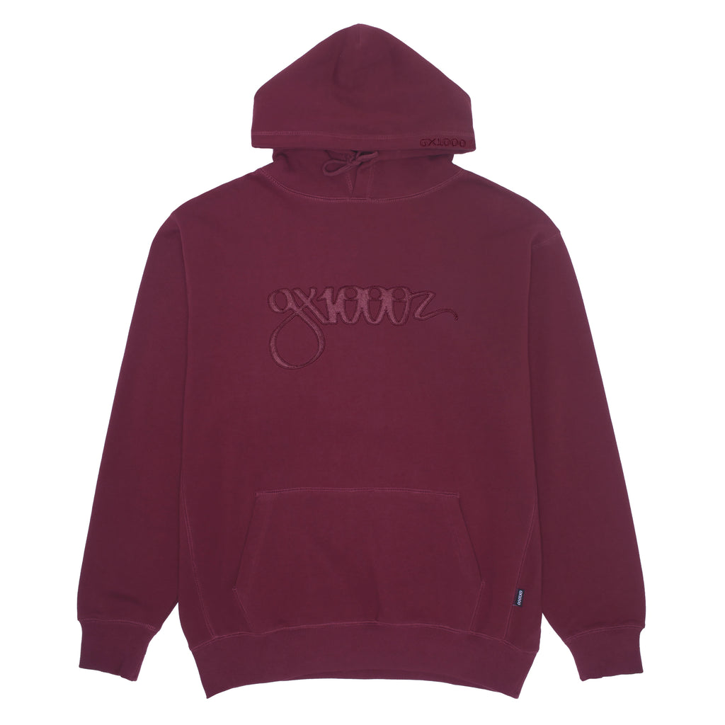 GX1000 - Script Hoodie "Plum"