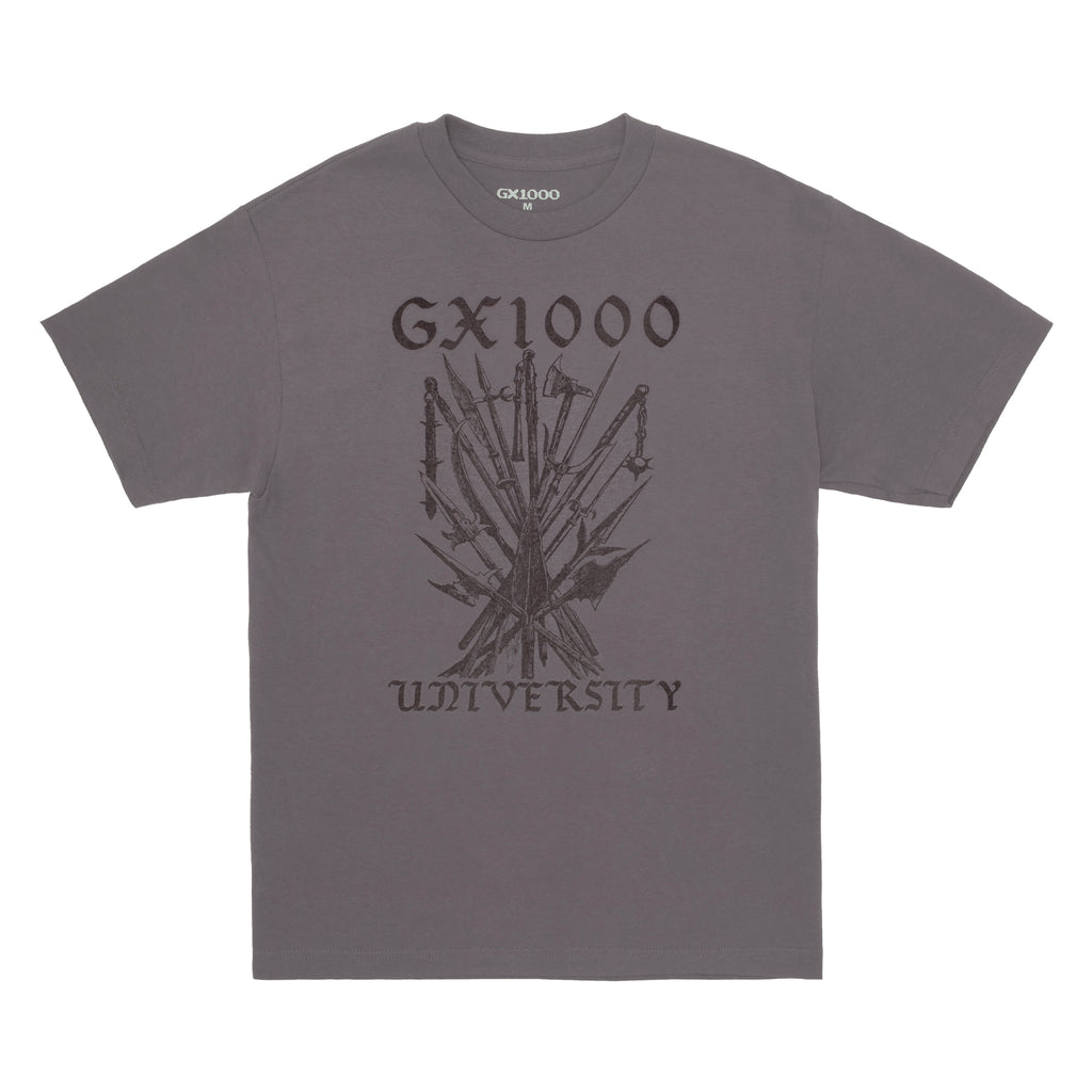 GX1000 - University Tee "Charcoal"