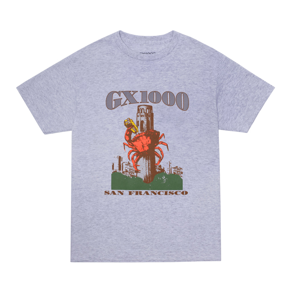 GX1000 - Crab Tee "Heather Grey"