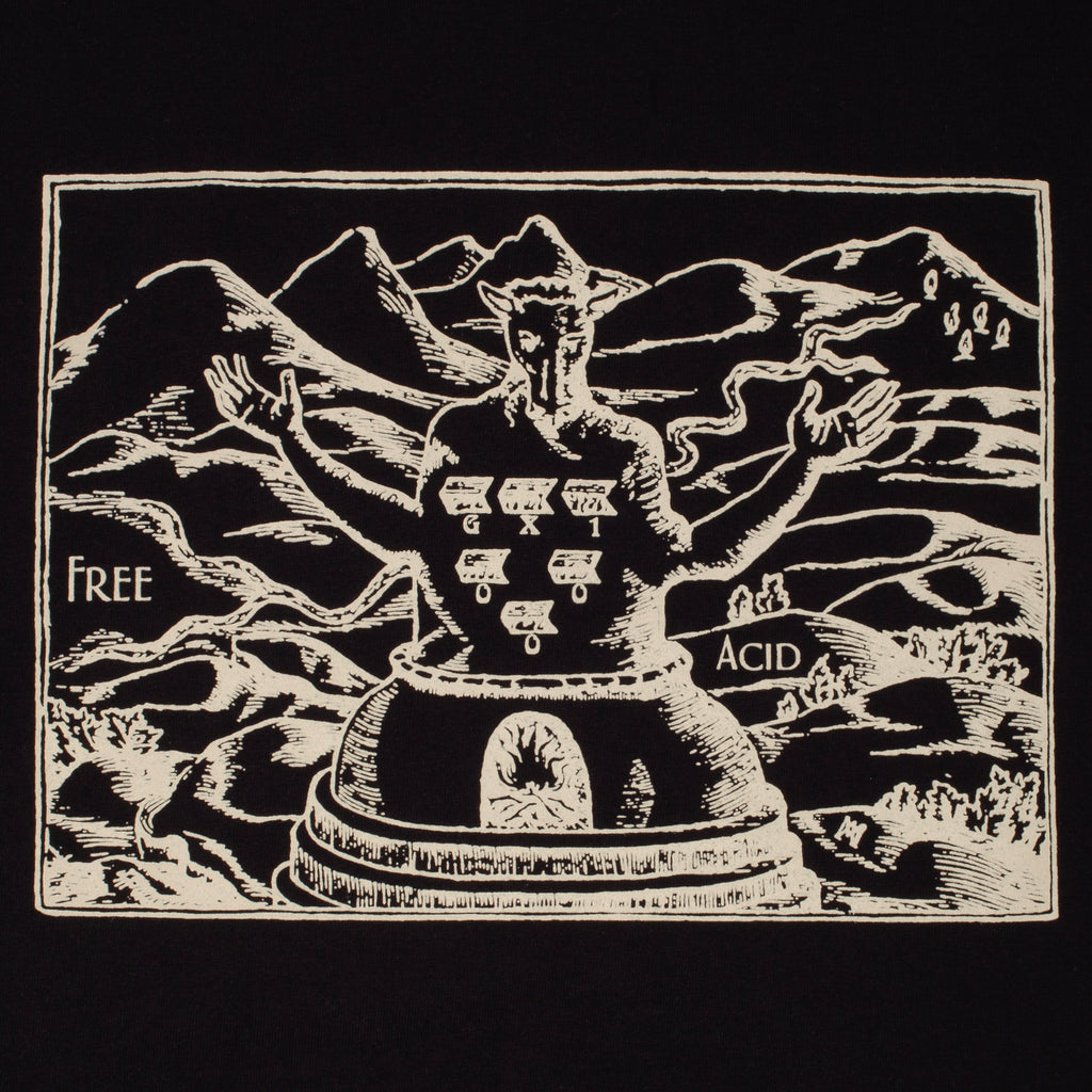 GX1000 - Free Acid Tee "Black"