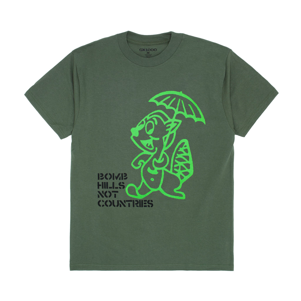 GX1000 - Beaver Tee "Desert Green"