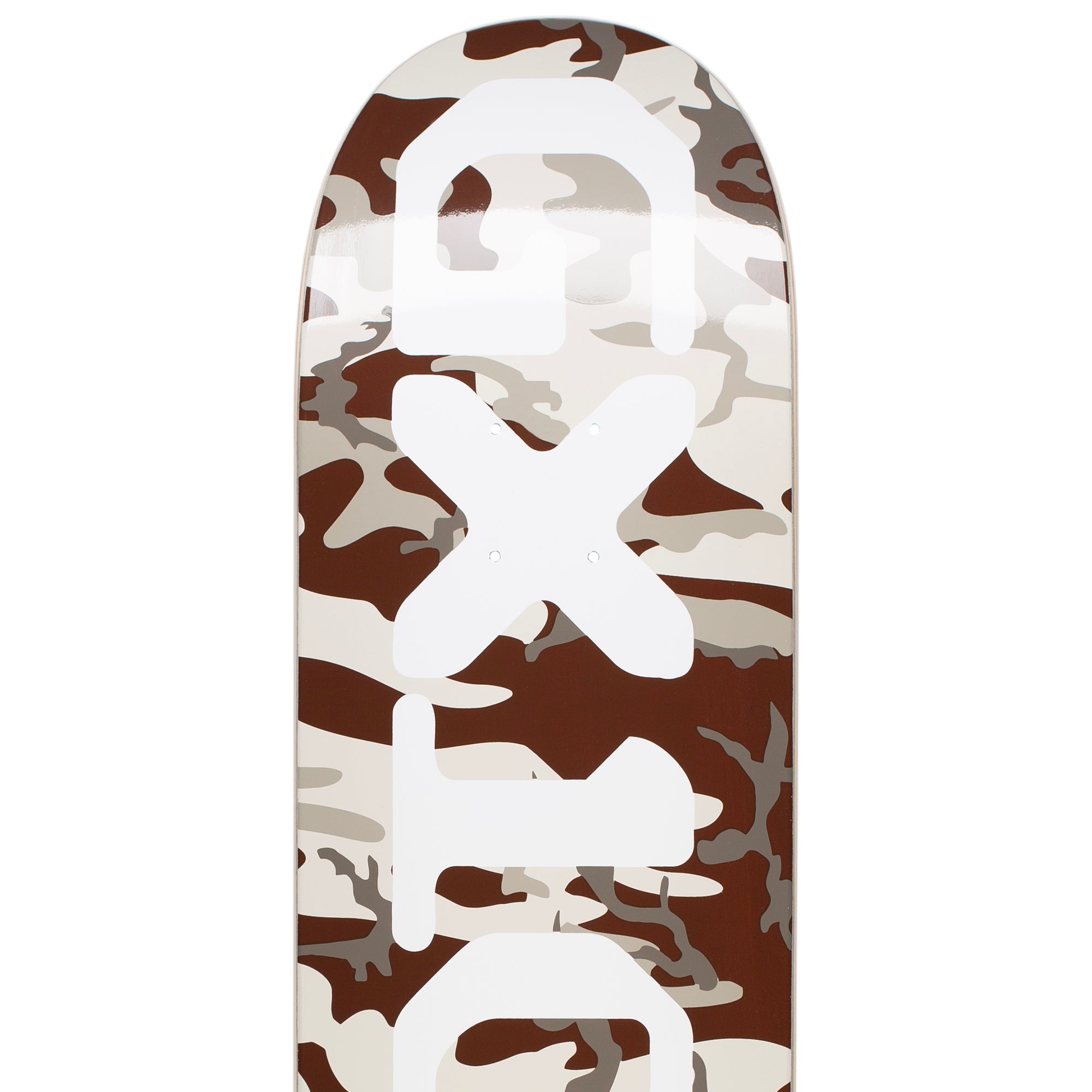 GX1000 - Og Logo Camo Deck - White 8.375"