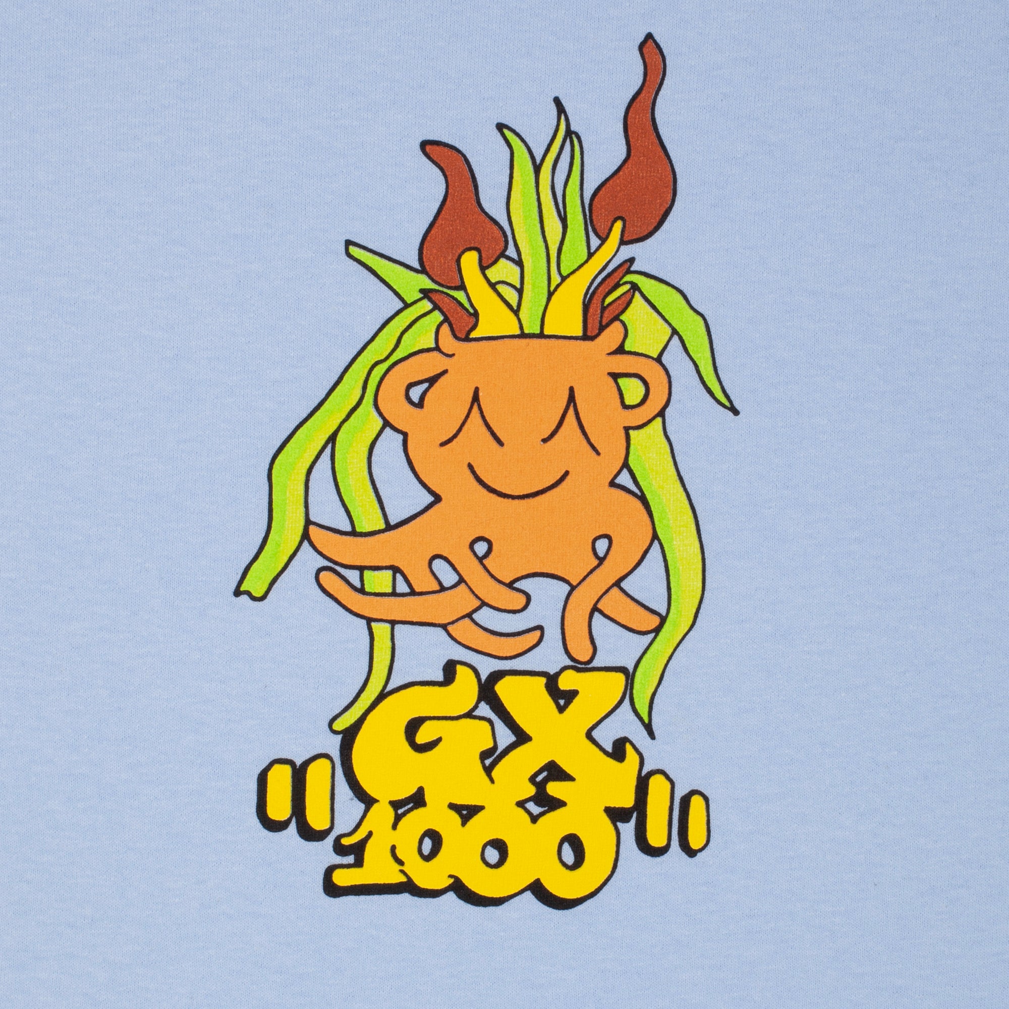 GX1000 - Flower Pot Tee "Powder Blue"