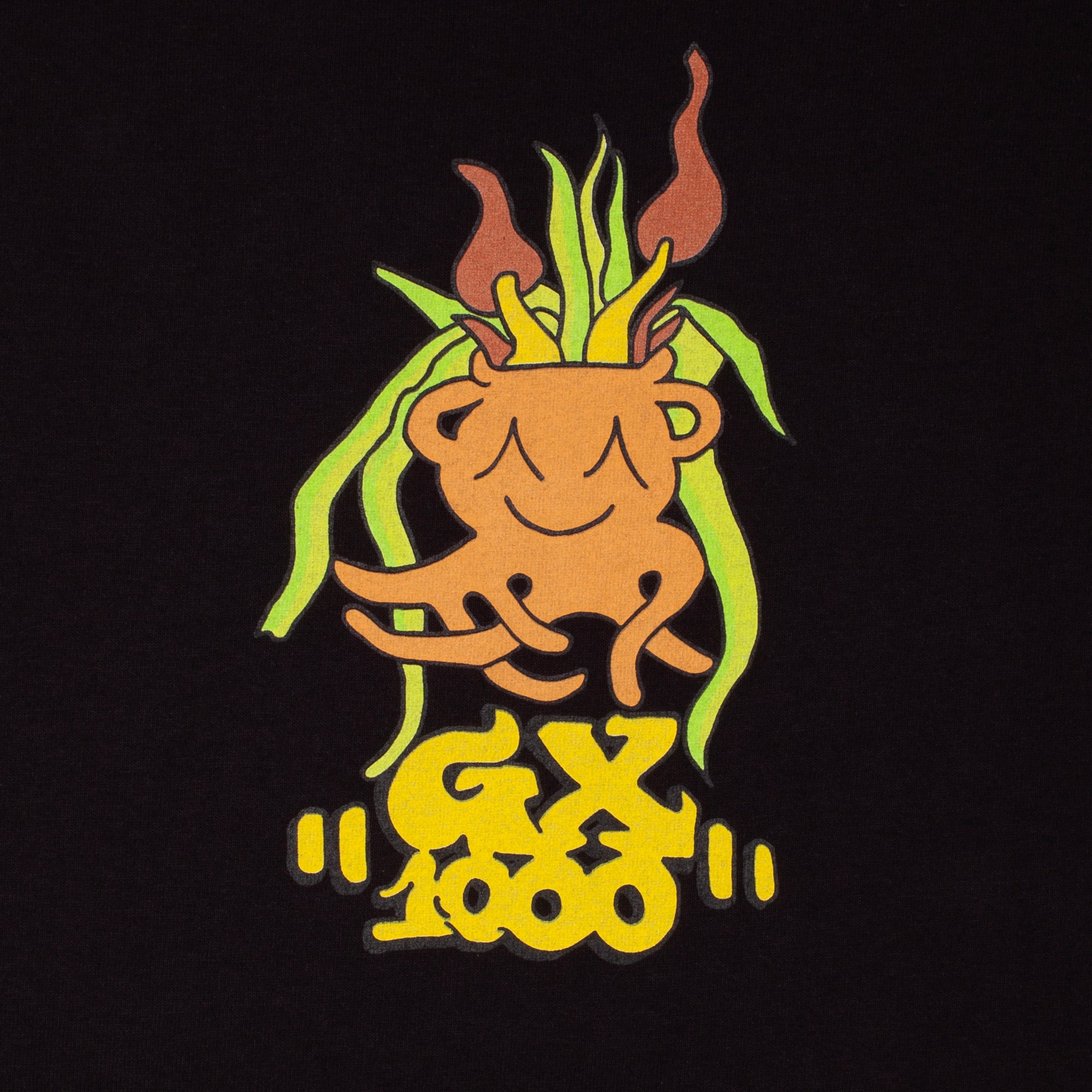 GX1000 - Flower Pot Tee "Black"