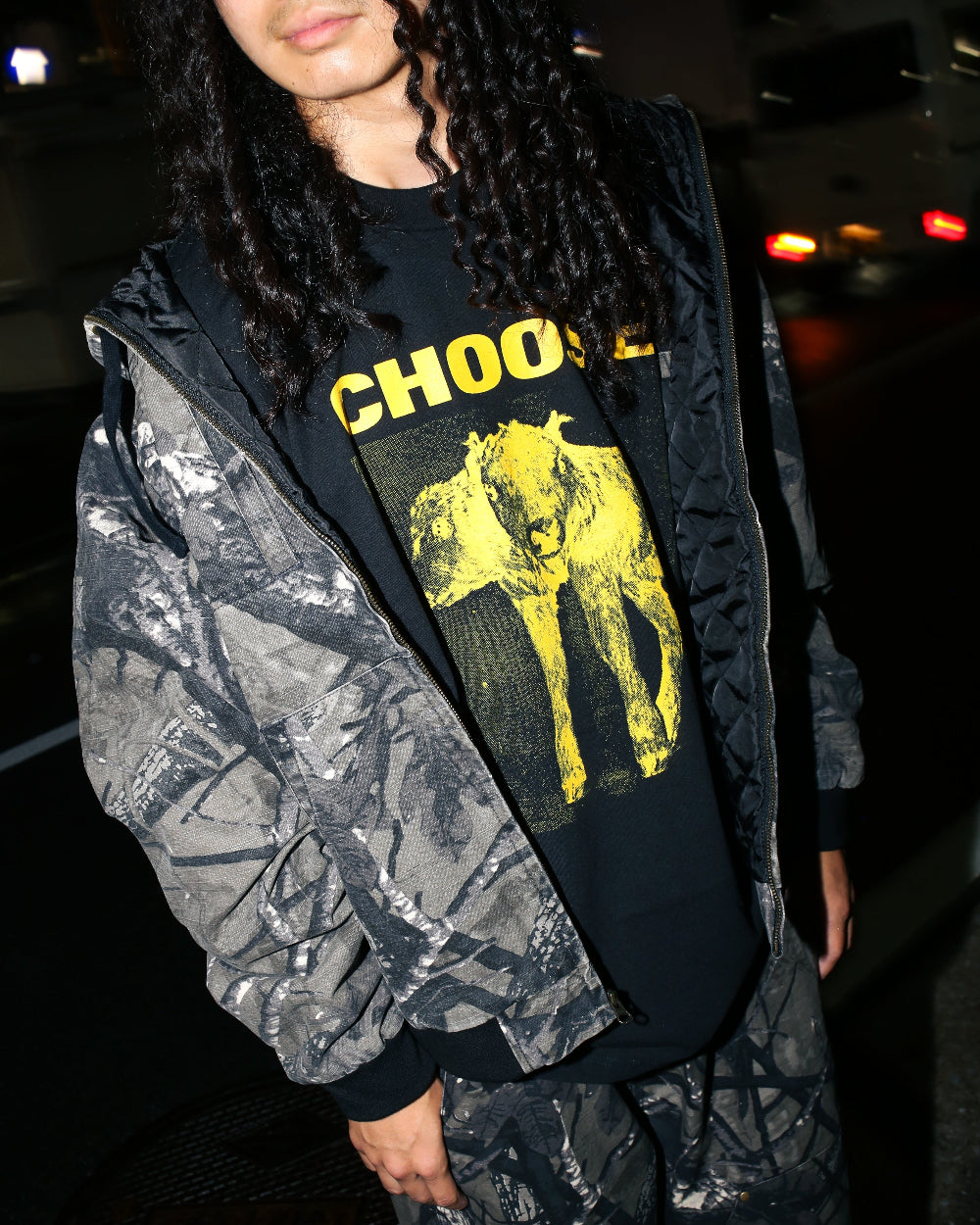 GX1000 - 2 Headed Tee "Black"