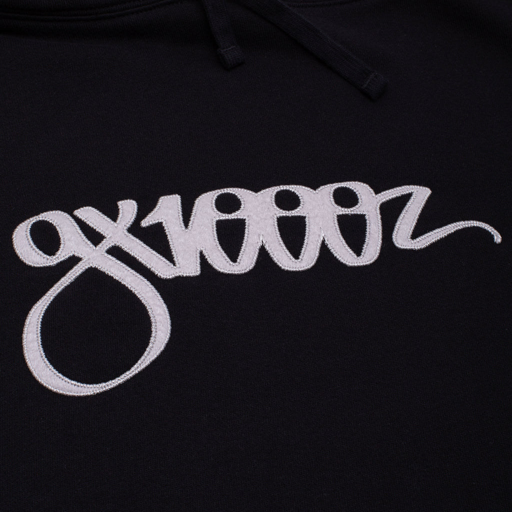 GX1000 - Script Hoodie "Black"