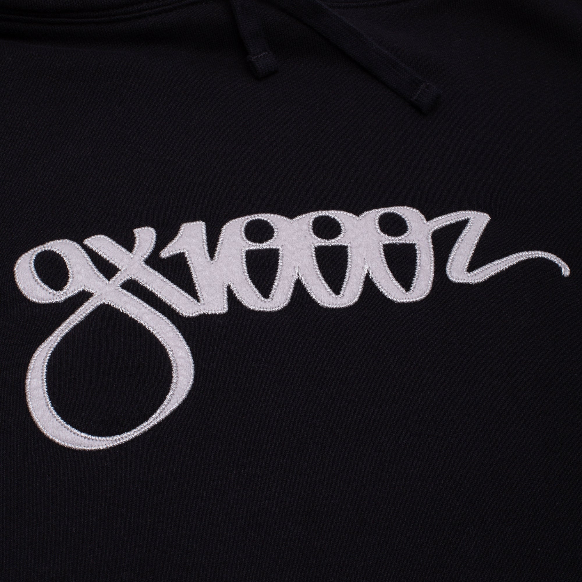 GX1000 - Script Hoodie "Black"