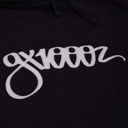 GX1000 - Script Hoodie "Black"